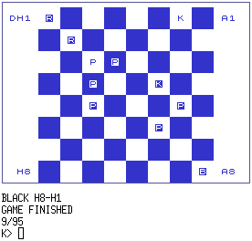 ZX81 1K Chess